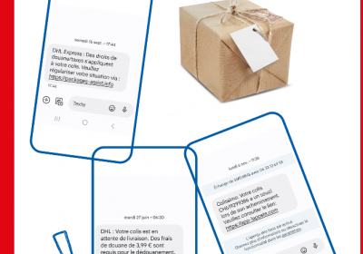 L’arnaque au colis taxé par la douane ou retardé.